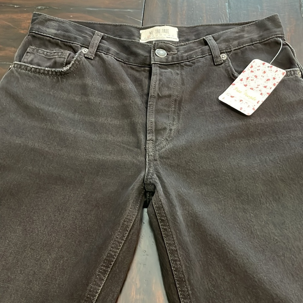 We The Free Washed Black Jeans Size 25, NWT
